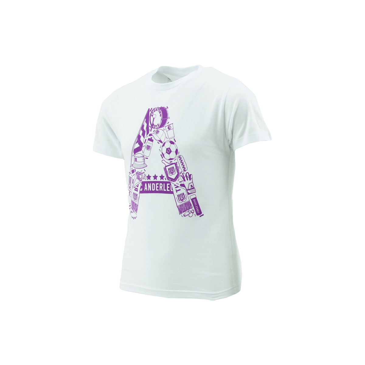 T-shirt wit kids A 12j - RSCA