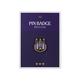 Pins blason RSC Anderlecht