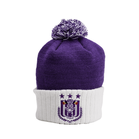 Purple & White RSCA beanie