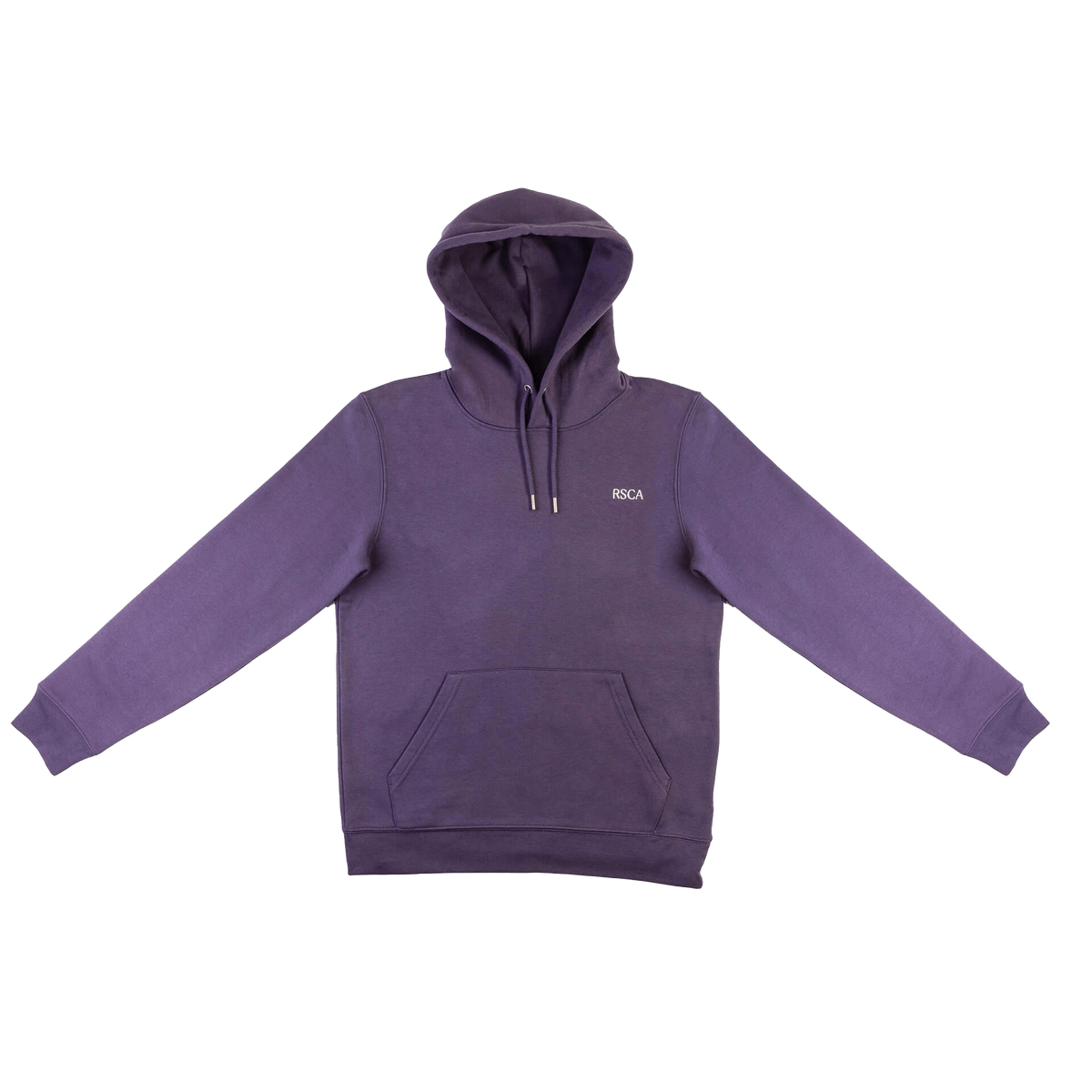 Hoodie L paars RSCA rug cirkel