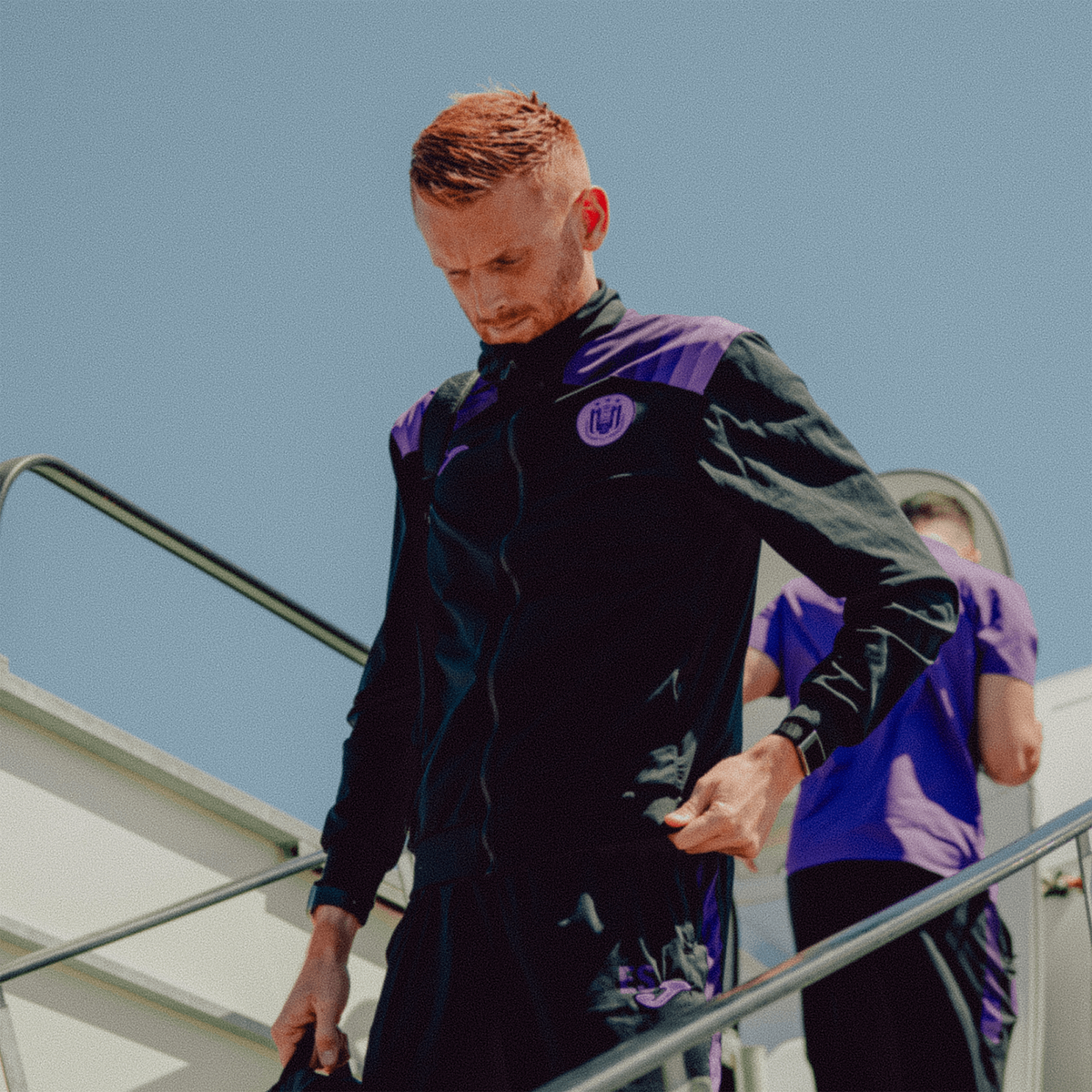 ANDERLECHT STAFF FREE TIME FULL ZIP SWEATSHIRT M