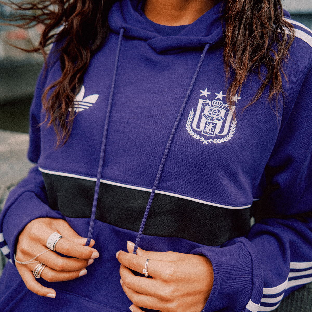 RSC Anderlecht Adidas Originals Hoodie 2XL