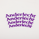 Anderlecht Curve T-shirt Off White 2XL
