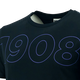 T-shirt zwart 1908 paars S - RSCA