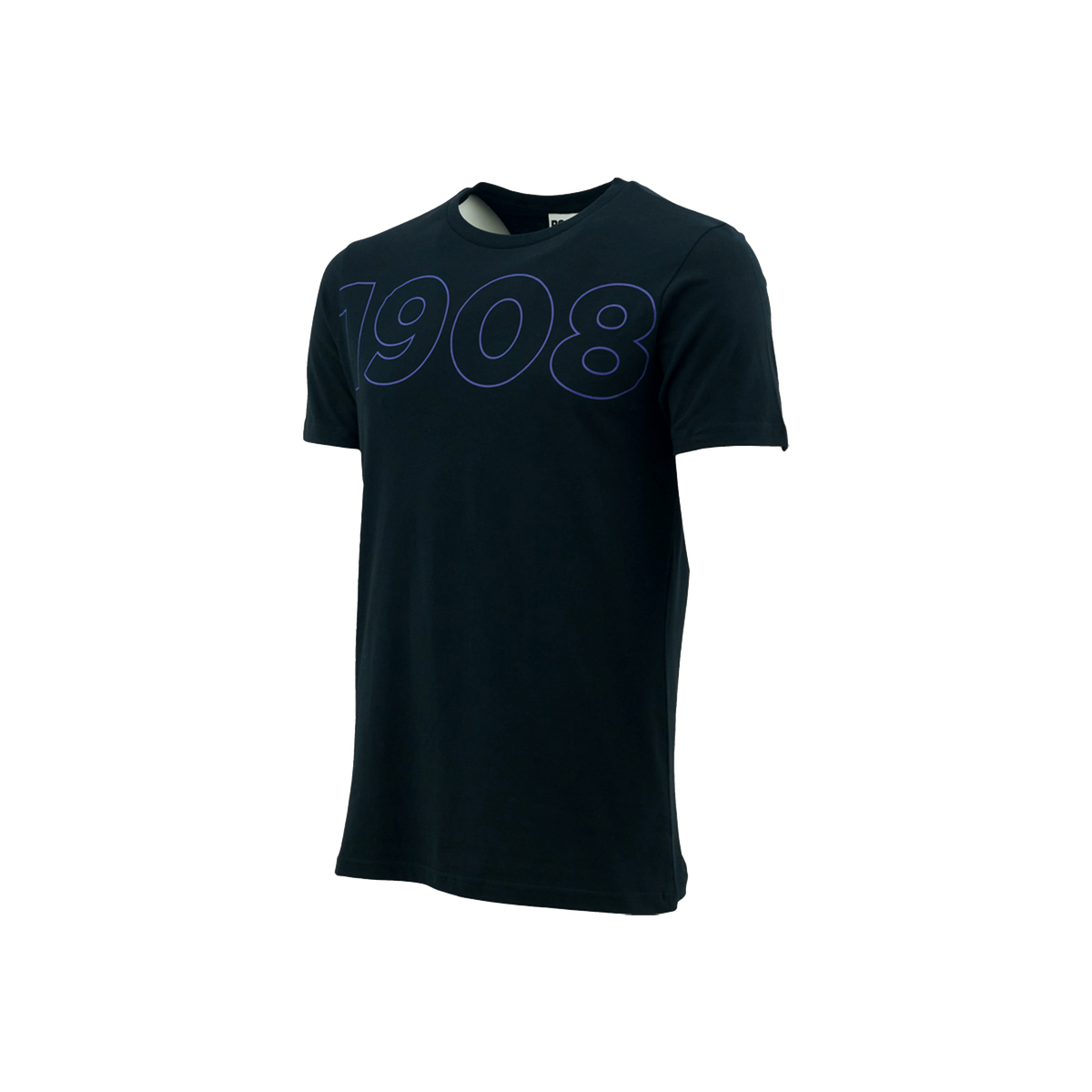 T-shirt zwart 1908 paars S - RSCA