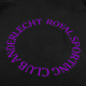 Hoodie M zwart RSCA rug cirkel