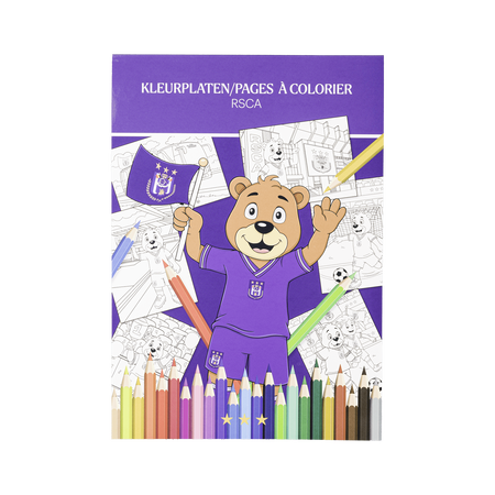 RSC Anderlecht Coloring Book