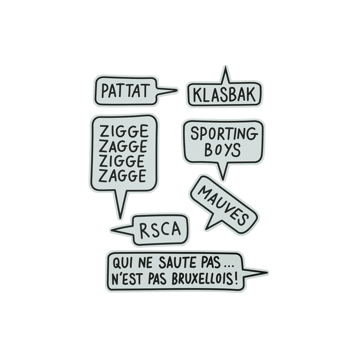 Stickerset Pattat X RSCA