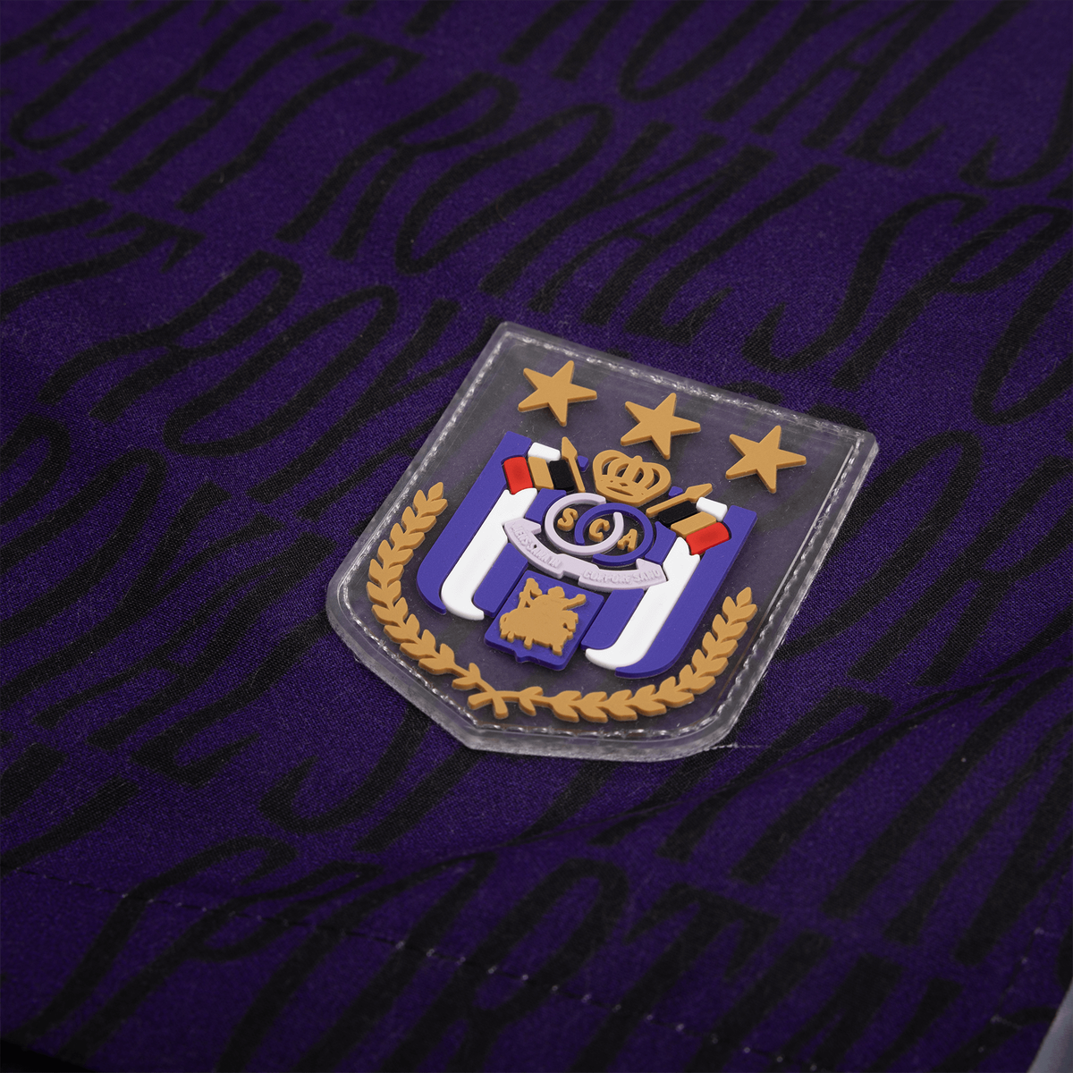Zwembroek 2XL paars royal sporting club anderlecht zwart