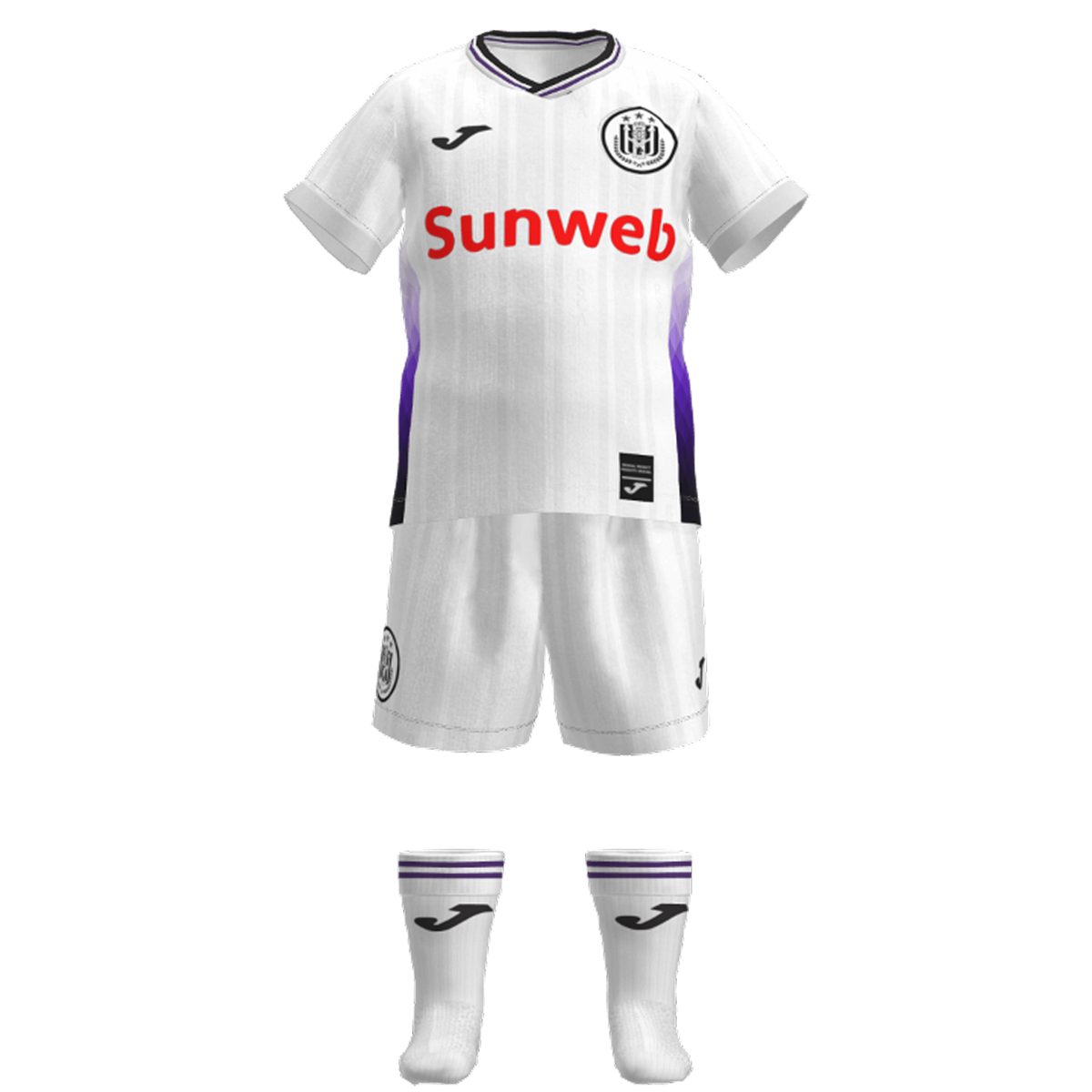 ANDERLECHT 2ND REPLICA BABY SET 18M