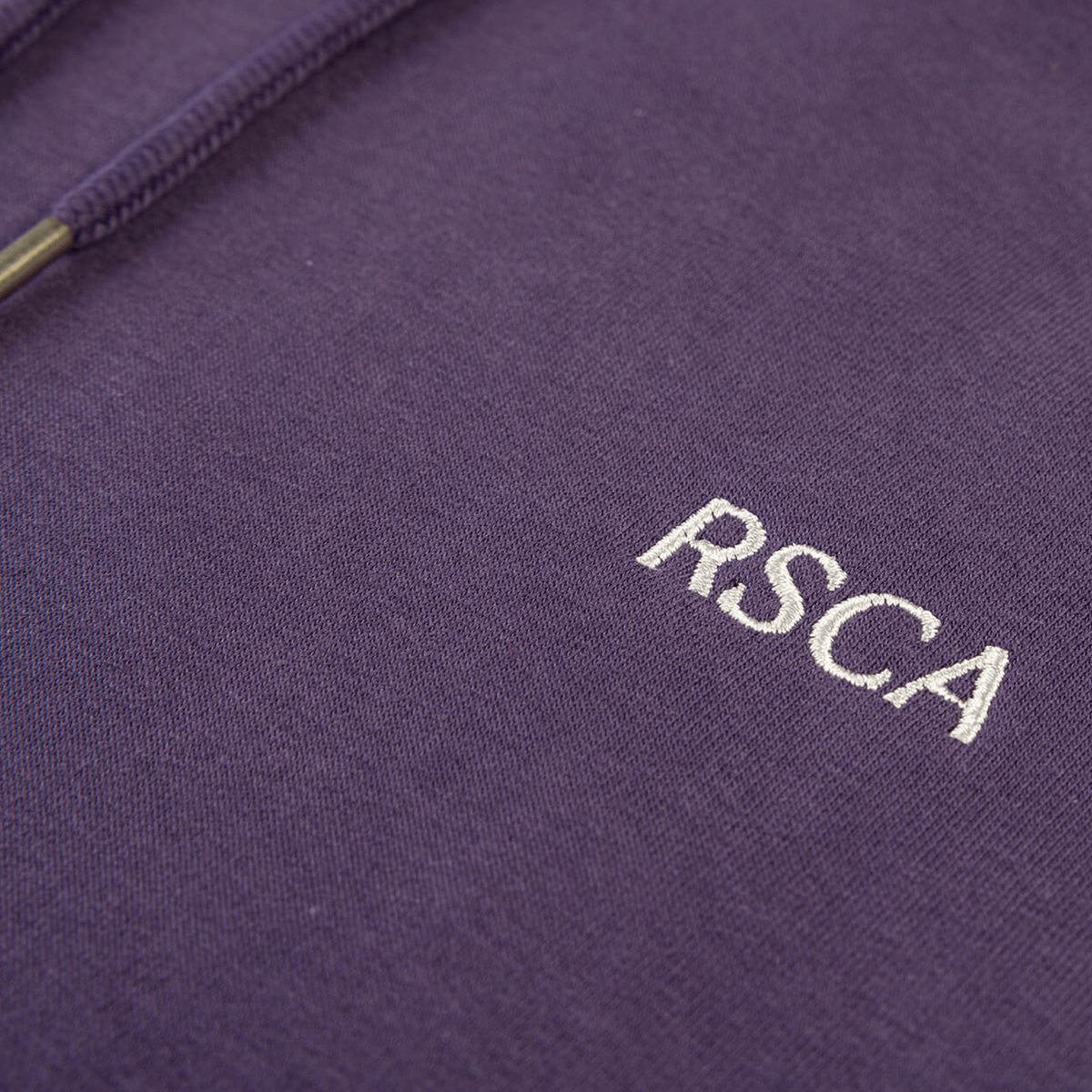 Hoodie L paars RSCA rug cirkel