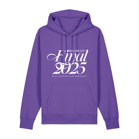 Belgian Cup Final purple hoodie 24/25
