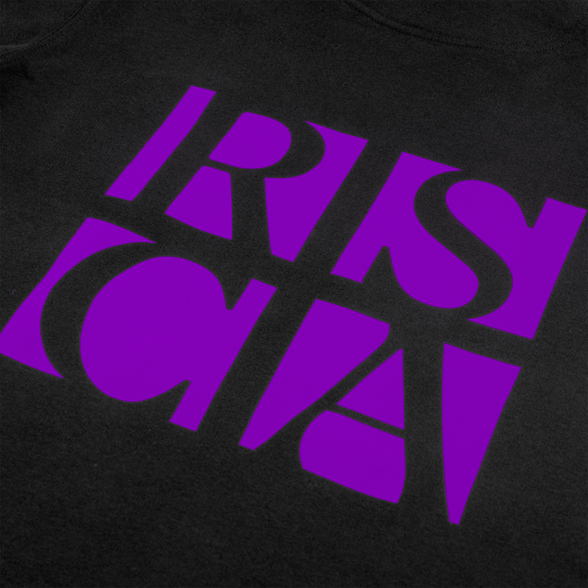 Hoodie S zwart RSCA rug vierkanten