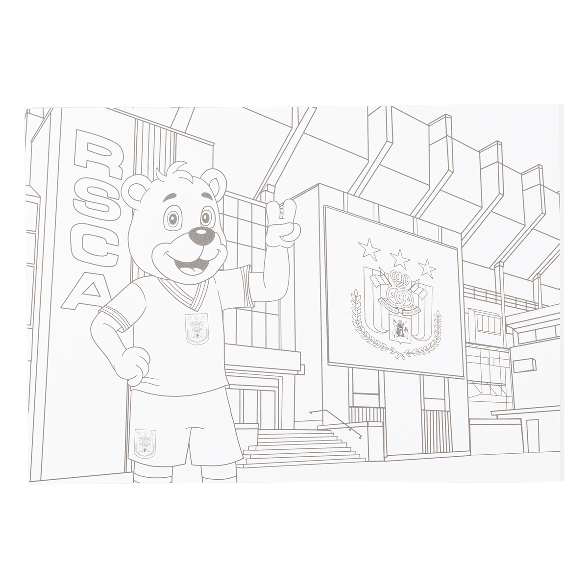 RSC Anderlecht Coloring Book