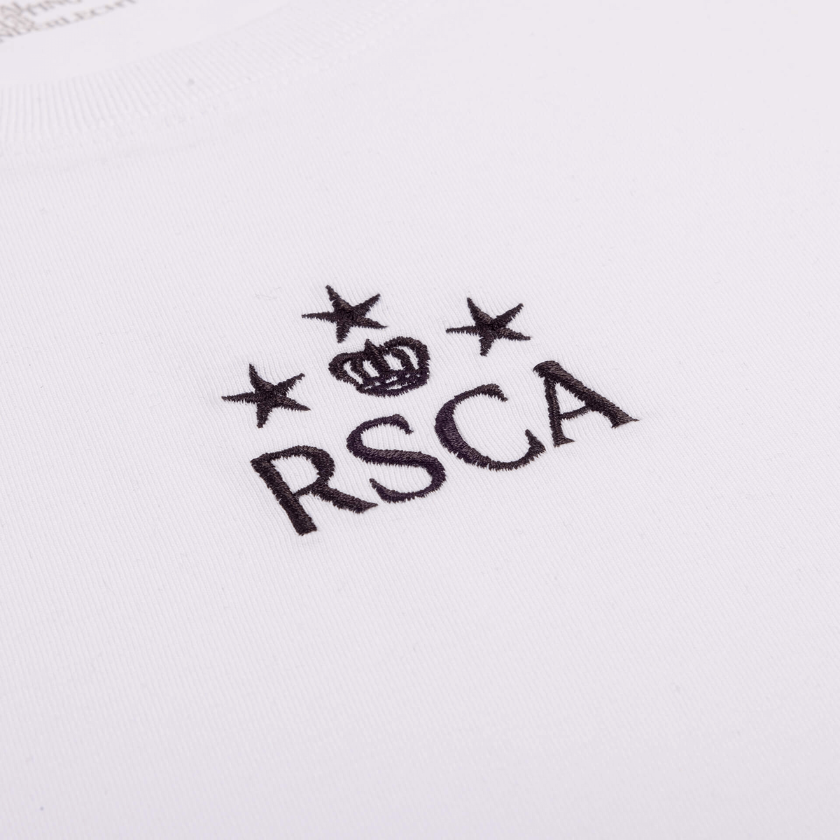 T-shirt 2XL wit main logo zwart - RSCA