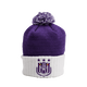 Purple & White RSCA beanie