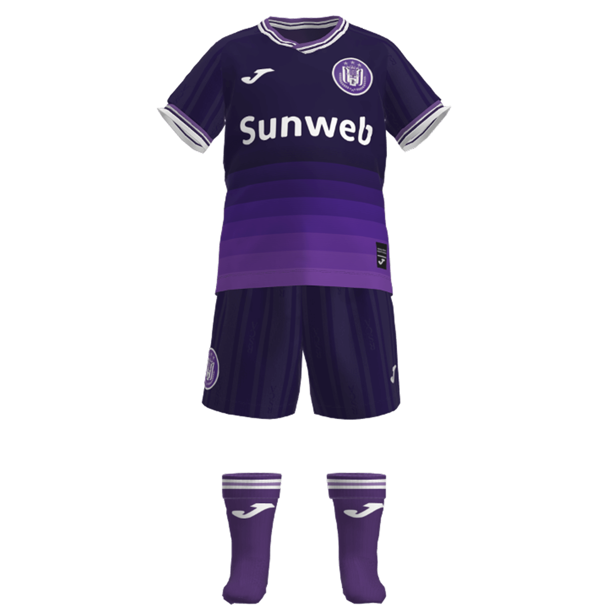 ANDERLECHT REPLICA BABY SET 12M