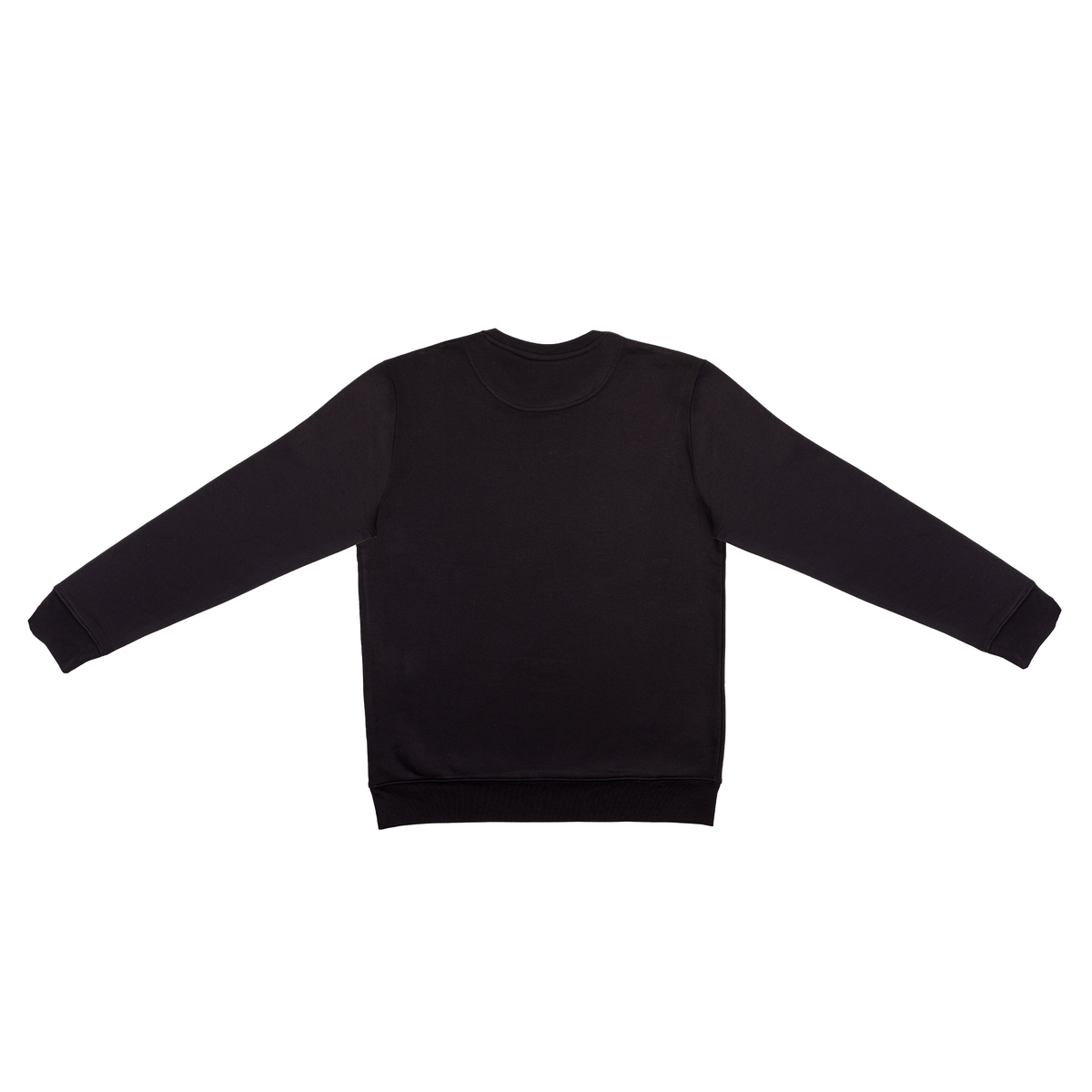 Sweater XS zwart main logo paars - RSCA