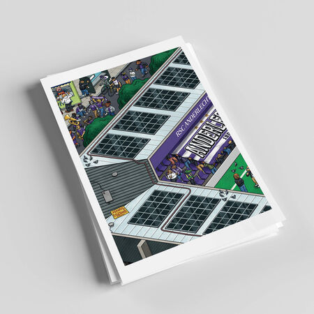 Jonas Cozone Postcard - Tous au Stade