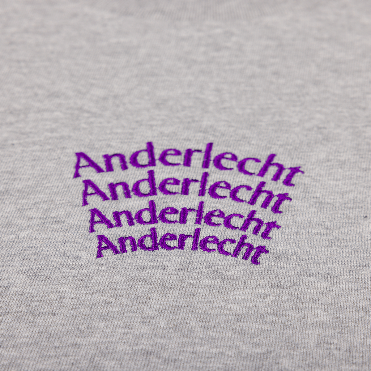 Anderlecht Curve T-shirt Heather Grey XL