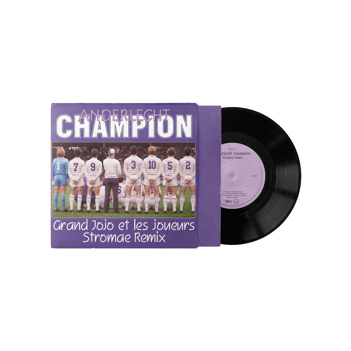 Vinyle Grand Jojo - Anderlecht Champion (Stromae Remix)