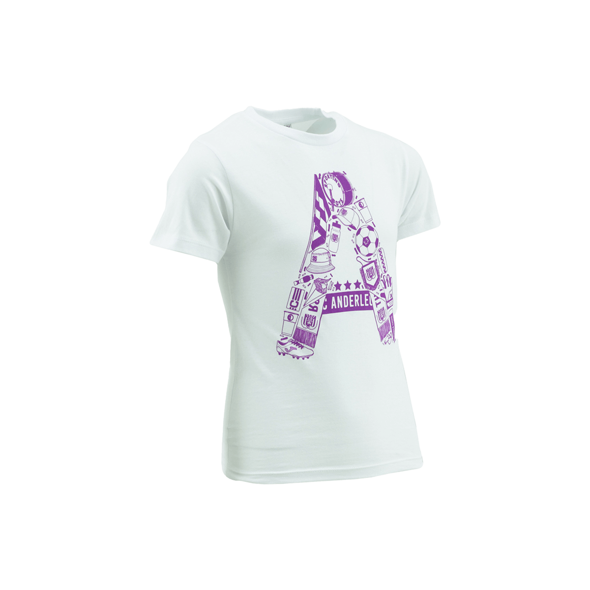 T-shirt wit kids A 12j - RSCA