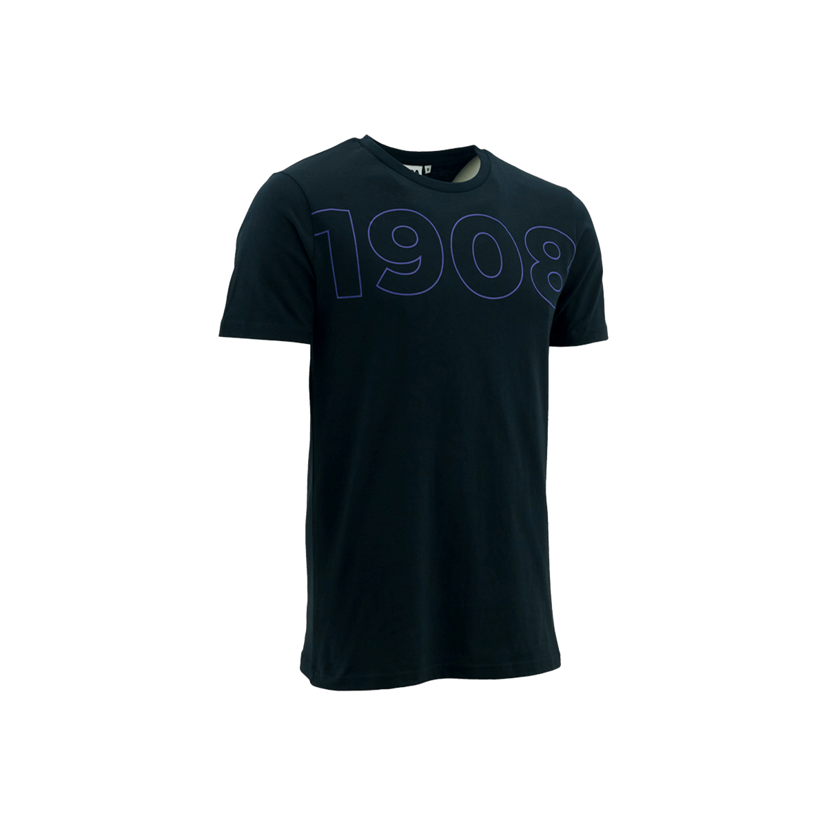 T-shirt zwart 1908 paars S - RSCA