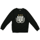 Sweater zwart logo wit goud S - RSCA