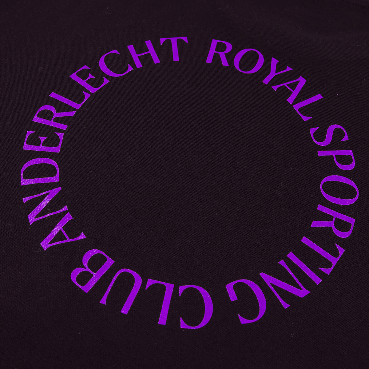 T-shirt Zwart 2XL -  Anderlecht cirkel