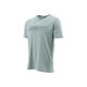 T-shirt embossed logo grijs - S
