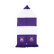 Block Scarf White/Purple RSCA