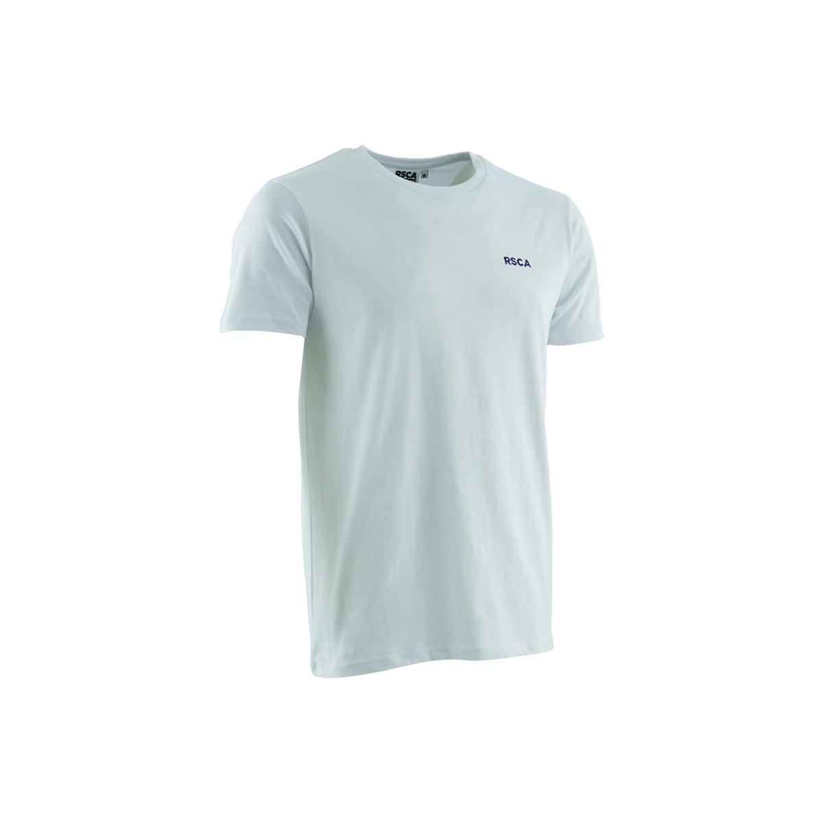 T-shirt wit RSCA borduring borst S - RSCA