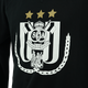 Sweater zwart logo wit goud 2XL - RSCA