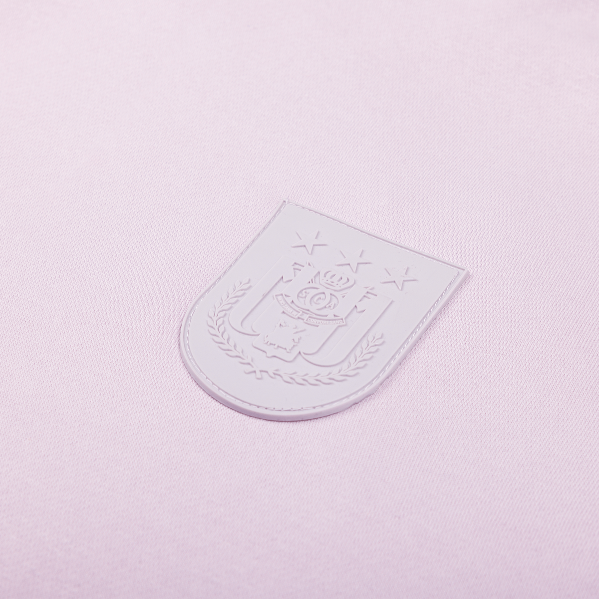 Hoodie XXXL lavendel siliconen badge logo RSCA