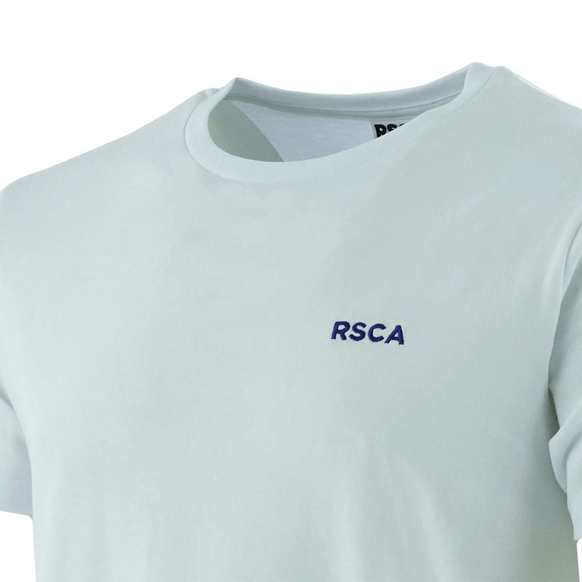 T-shirt wit RSCA borduring borst S - RSCA