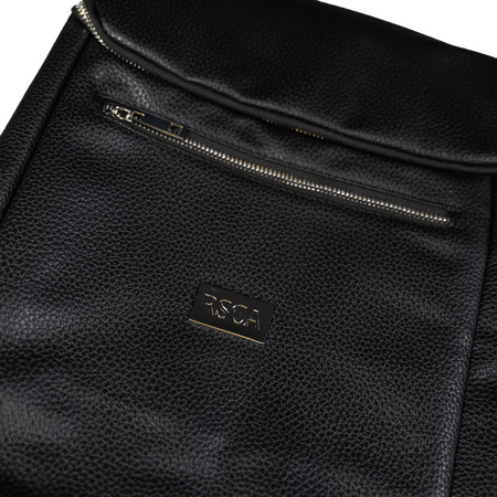 Leather backpack