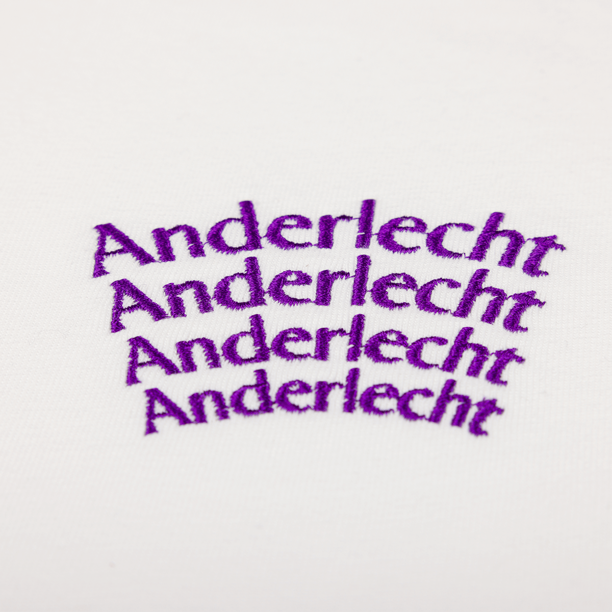 Anderlecht Curve T-shirt Off White 2XL