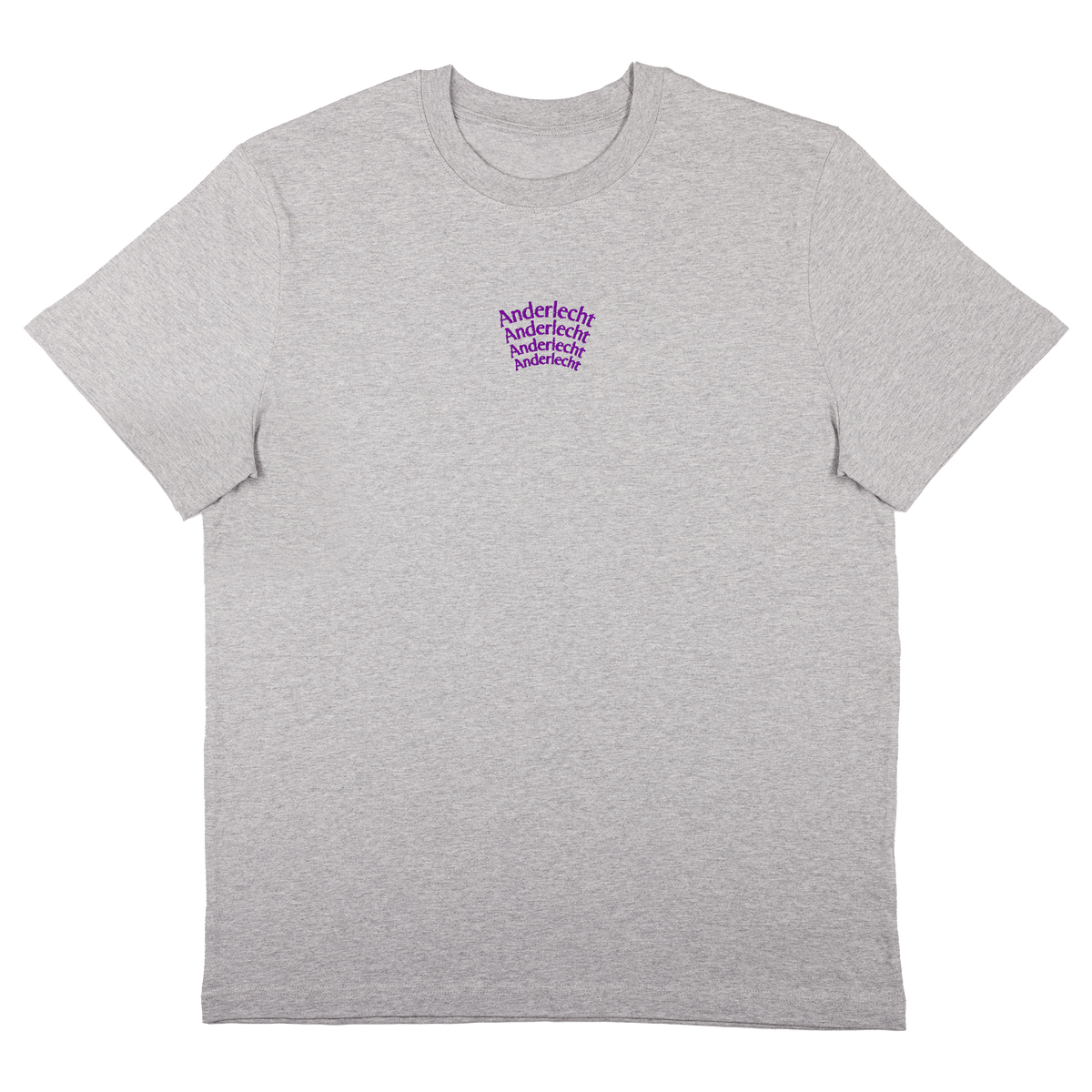 Anderlecht Curve T-shirt Heather Grey S