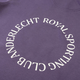 Hoodie S paars RSCA rug cirkel