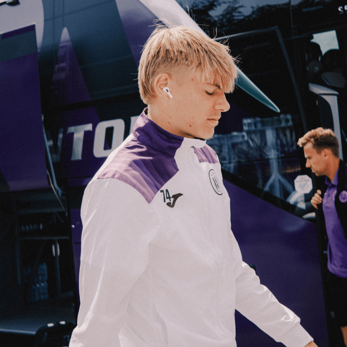 ANDERLECHT FREE TIME FULL ZIP SWEATSHIRT 3XS