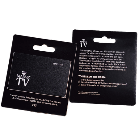 Mauve TV Carte