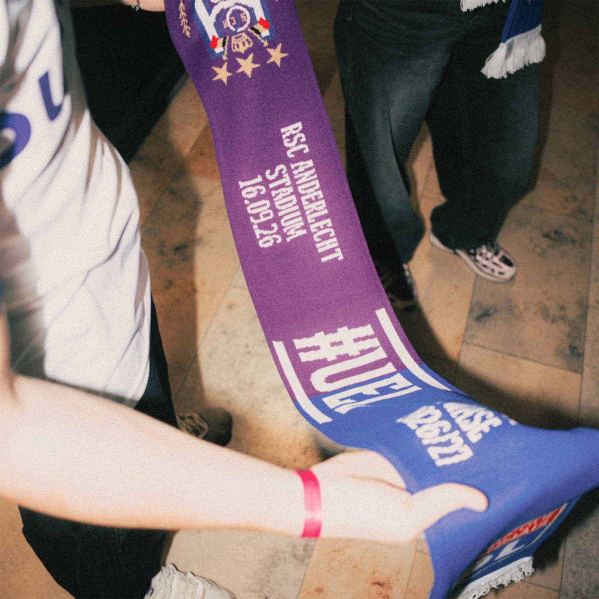 RSCA - Olympique Lyonnais UEL scarf