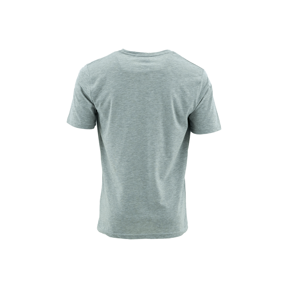 T-shirt embossed logo grijs - S