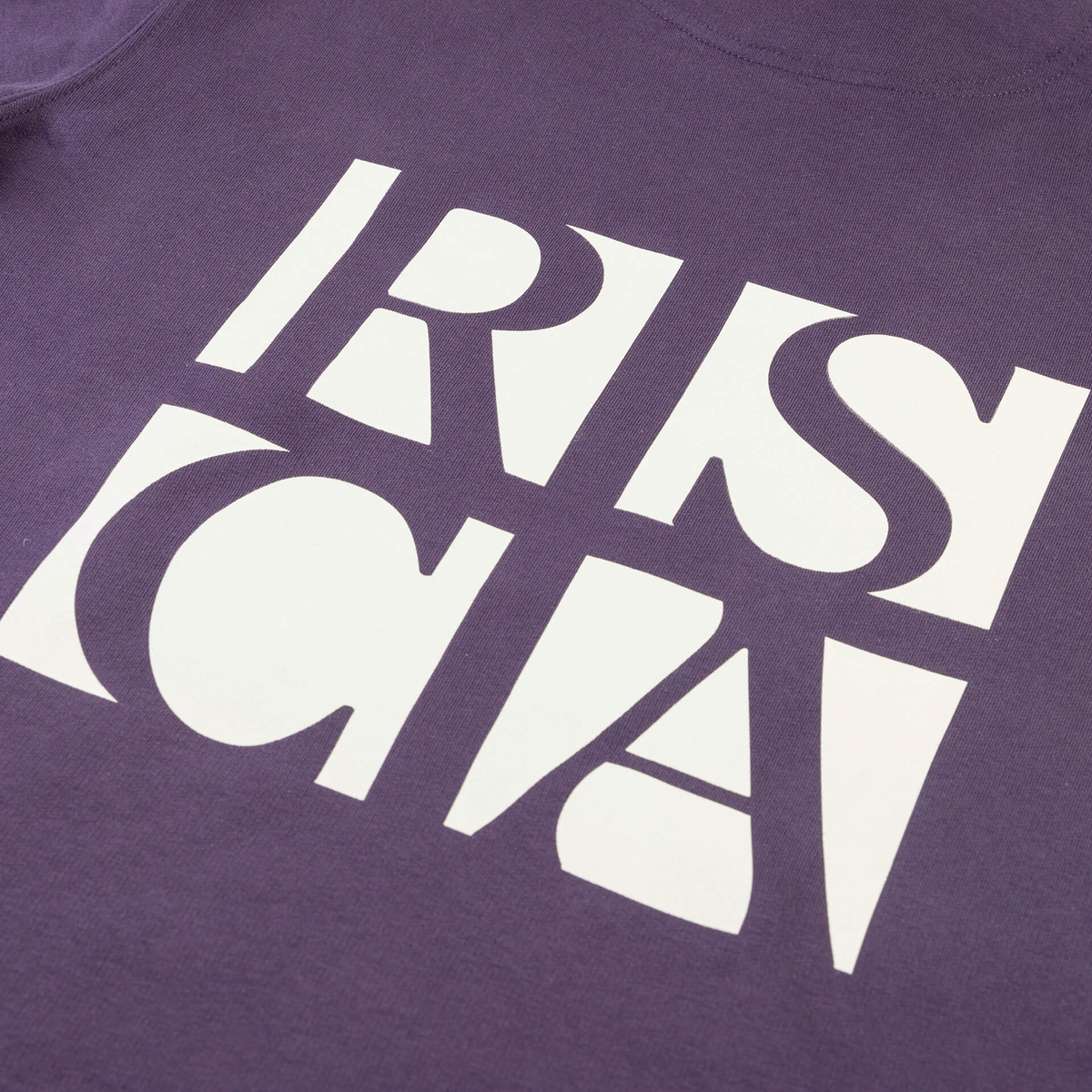 Hoodie XL paars RSCA rug vierkanten