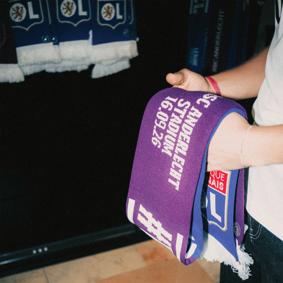 RSCA - Olympique Lyonnais UEL scarf