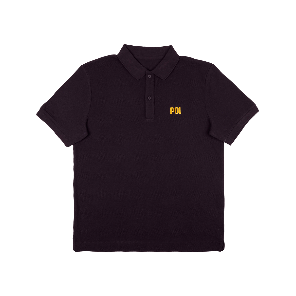Polo M zwart Pol van Himst