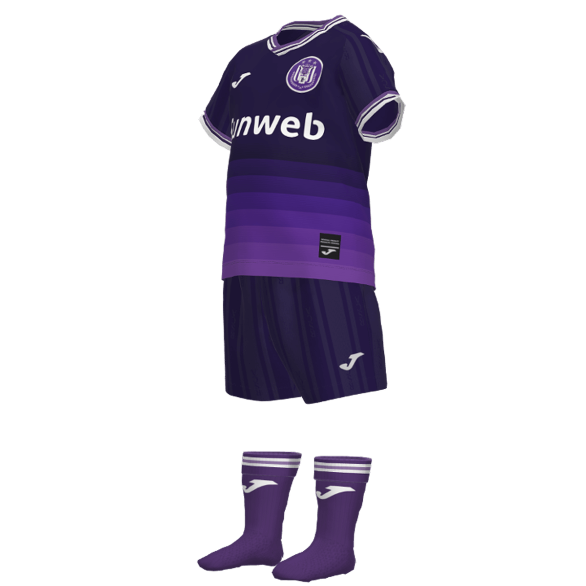 ANDERLECHT REPLICA BABY SET 18M