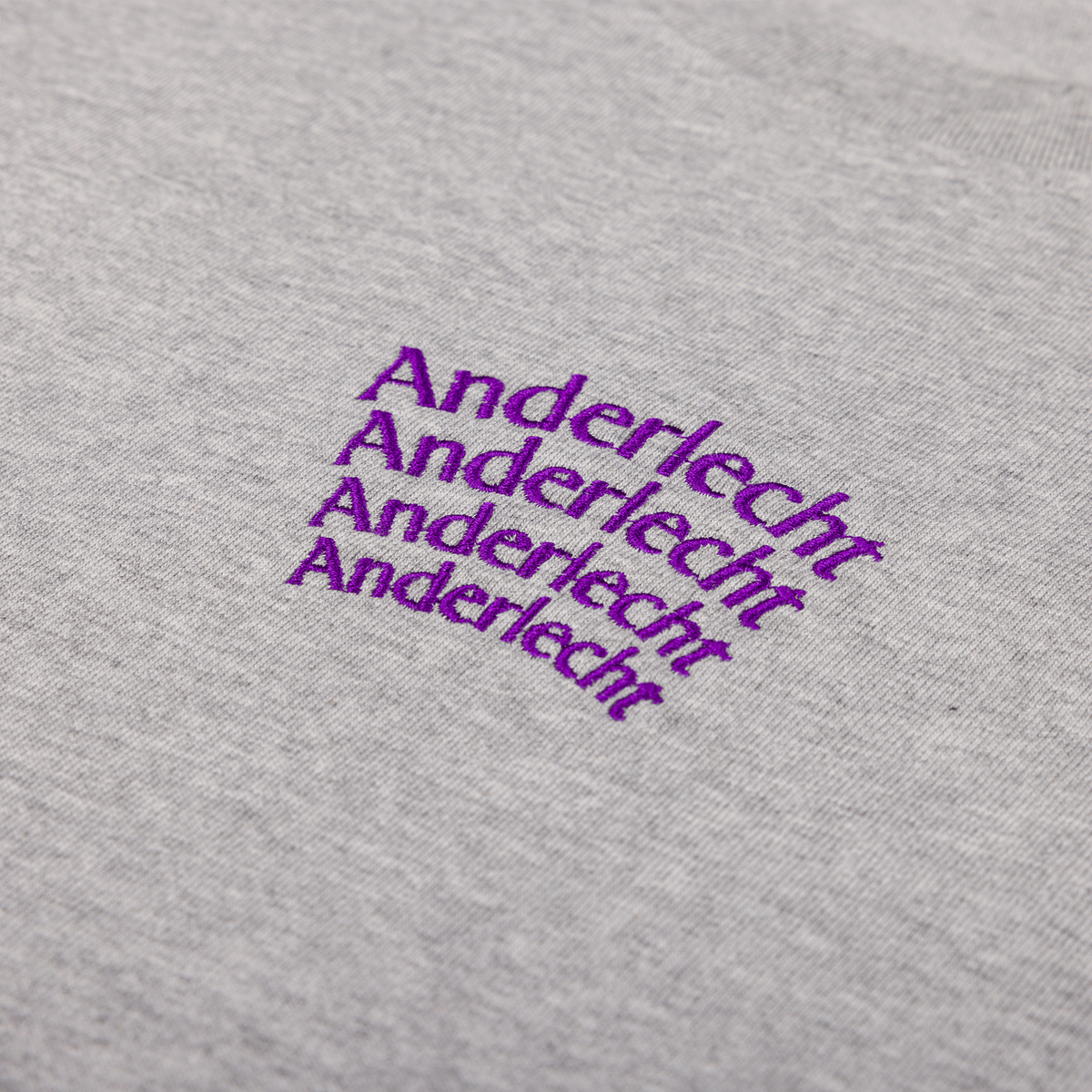 Anderlecht Curve T-shirt Heather Grey S