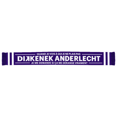 Dikkenek &ndash; Anderlecht Scarf