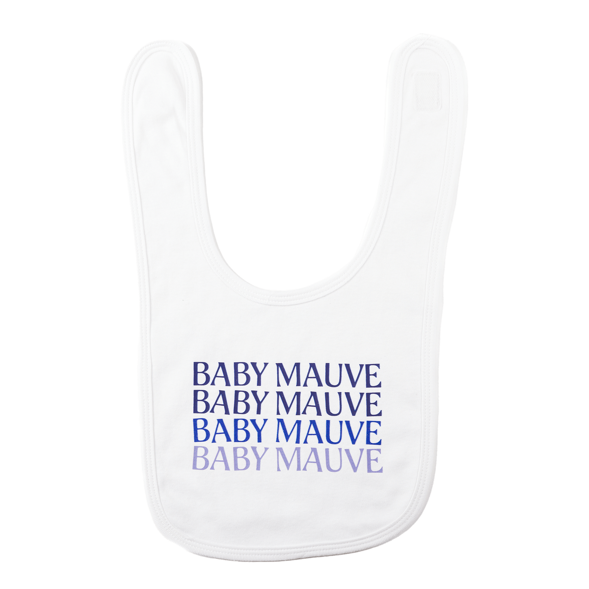 Baby mauve slabbetje